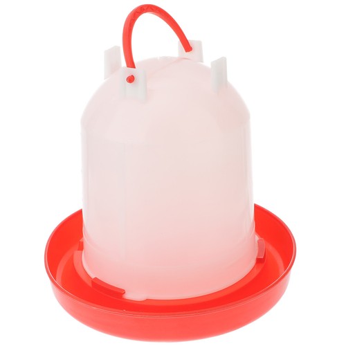 Practical red poultry water - practical,