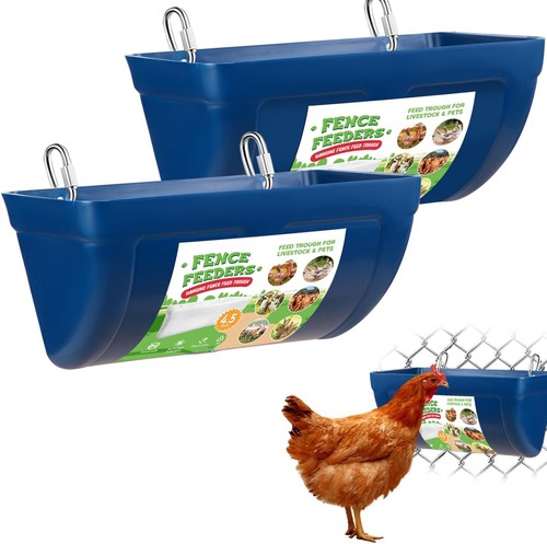 Fence feeder chicken hanging - chicken,