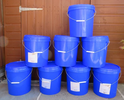 15ltr blue plastic - 15ltr,