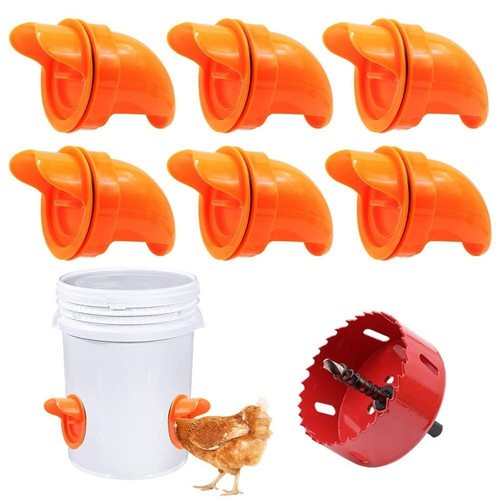 Chicken feeder diy rainproof - chicken,