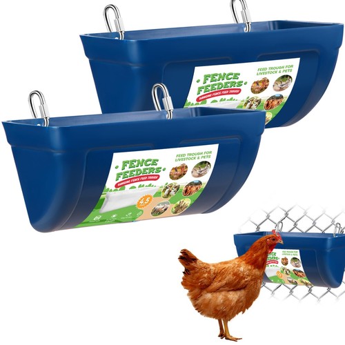 Fence feeder chicken hanging - chicken,